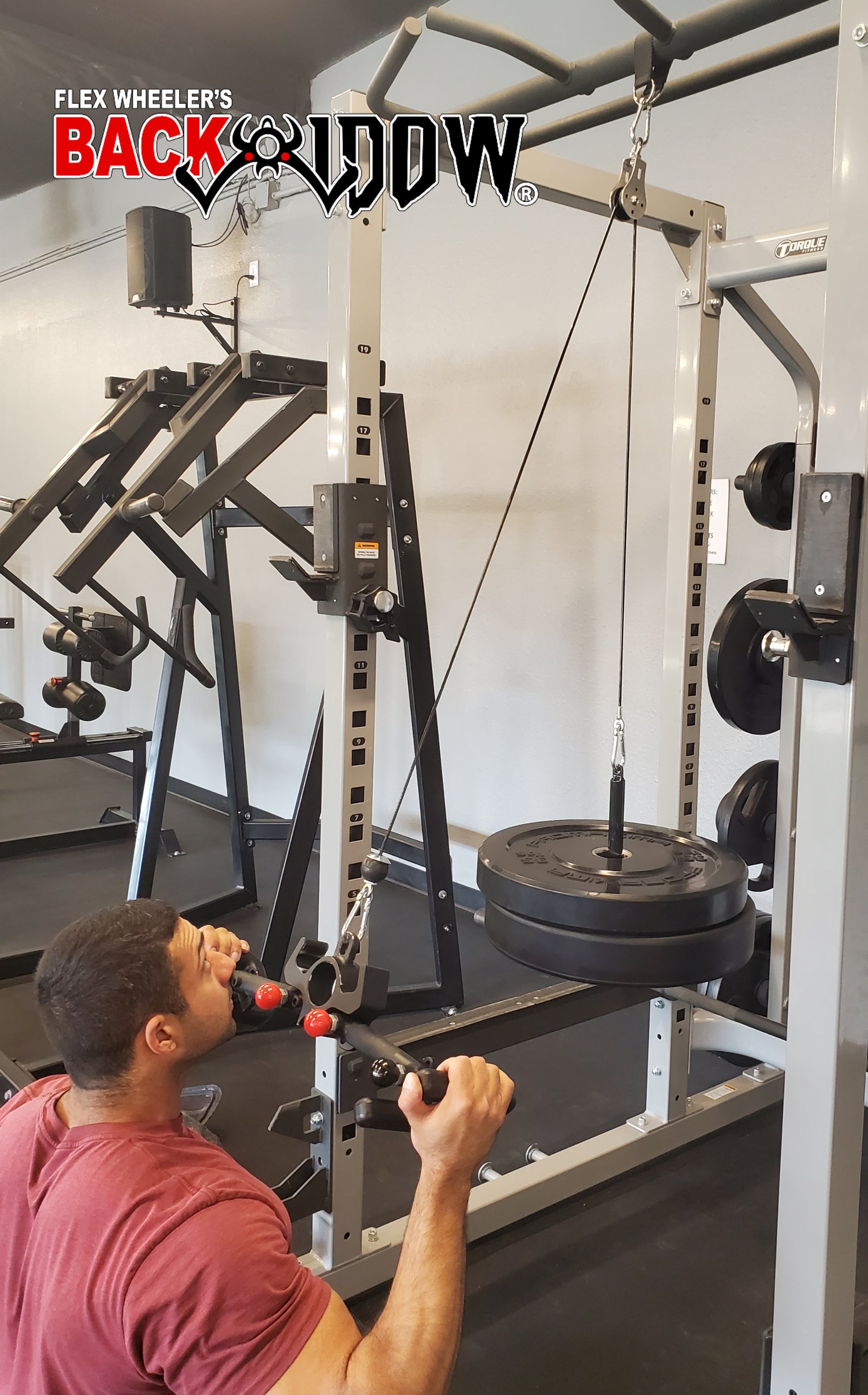 1f . BACK WIDOW® CABLE PULLEY SYSTEM – Back Widow